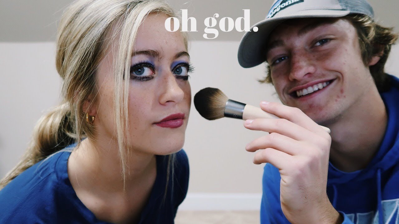 My Brother Does My Makeup Youtube