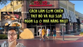 Thịt bò và Hải sản tươi ở nhà hàng lil Tokyo|hung va tv