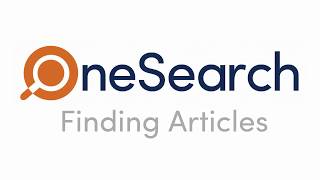 OneSearch - Finding Articles