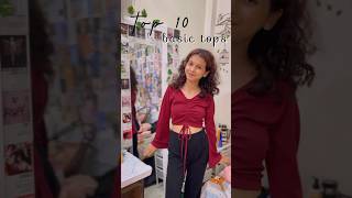 my top 10 basic tops 👩‍🦱💕#styleonabudget #haul #basictops #top10 #tops