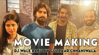 Gulzar Channiwala Movie Shooting Viral Video 🔥 DJWB : #shorts #movie #viral
