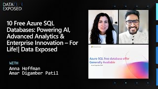 10 Free Azure SQL Databases: Powering AI, Advanced Analytics & Enterprise Innovation | Data Exposed