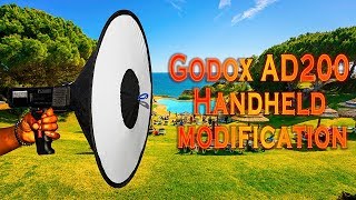 Godox AD200 Handheld Modification