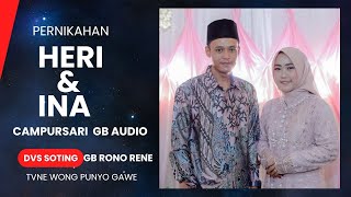 LIVE Pengajia pernikahan HERI \u0026 INA II GB AUDIO DI UNIT 11 RIMBO ULU