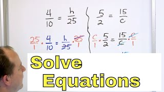 Solving Ratio \u0026 Proportion Equations - [6-3-5]