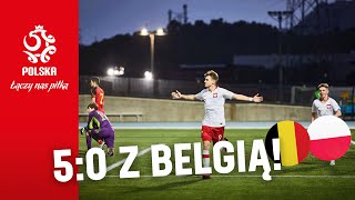 U-17: ROZBITA BELGIA! Skrót meczu 🇵🇱 Polska - Belgia 🇧🇪