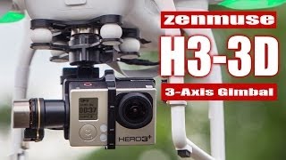 DJI Phantom 2 with Zenmuse H3-3D 3-Axis Gimbal - HeliPal.com