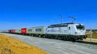 Trains in Croatia, April 2020. (Croatian Railways) HŽ vlakovi na pruzi Zagreb-Koprivnica.