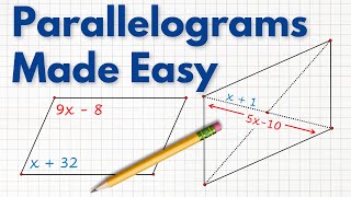 Worked Out Parallelogram Problems