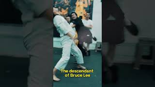 The descendant of Bruce Lee #kungfu