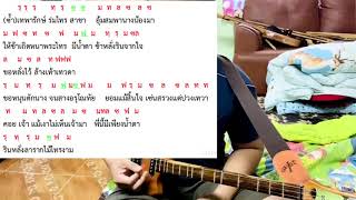 สอนดีดพิณ เพลงน้ำตาลาไทร