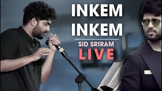 Inkem Inkem Inkem Kavale live by Sid Sriram | Rhythm 2019