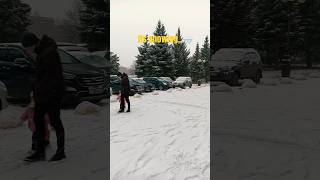 Snow ki baarish #shorts #shortsfeed #youtubeshorts #russia #snow #winter #mbbs #abroad #studentlife