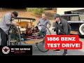 1886 Benz Patent Motorwagen - Startup and DRIVE - In the Garage with Steve Natale