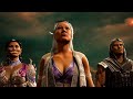 Mortal Kombat 1 - Ending the Game with Sindel Character Final Interactions with Liu Kang mk1 2023