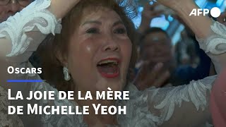 L'Oscar de Michelle Yeoh célébré par sa mère et la Malaisie | AFP