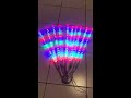 lampu meteor rgb led