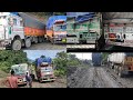 😱😱truck skid and hit another truck😱😱 trucks offroading on NH-29 Kohima Dimapur Road🤣🤣