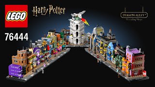 LEGO Harry Potter Diagon Alley Wizarding Shops (76444)[2750 pcs] Step-by-Step Building Instructions