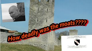 Visby city wall and its moats, how deadly where thay?