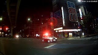 ★福岡県警★北九州 事件か！？パトカー 3台続けて緊急走行！