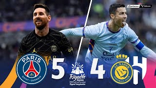 PSG 5 x 4 Riyadh XI (Messi x C. Ronaldo) ● Riyadh Season Cup 2023 Extended Goals \u0026 Highlights HD