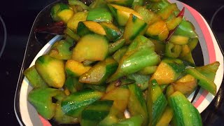 Stir-fried Cucumber