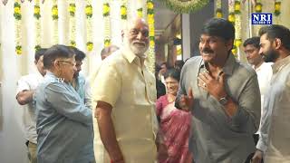 Mega 156 Pooja Ceremony | Megastar Chiranjeevi | Vassishta | MM Keeravani