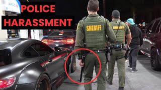 Police unlawful draw batons on super car owners at local car meet!