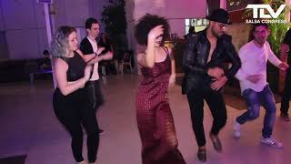 TLV Salsa Congress 2018 - Fun at the Cuban Salsa room at 5am with Fadi Fusion