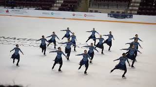 2018   Nationals Intermediate Les Pirouettes S1