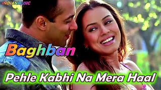 Pehle Kabhi Na Mera Haal 4K Video Song | Baghban | Salman Khan, Mahima Chaudhary | Alka Yagnik