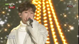 151225 뮤직뱅크 인피니트 성규 노래부르고 웃는데 심쿵해