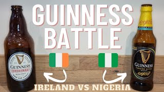 *GUINNESS BATTLE* Irish brewed Guinness vs NIGERIAN brewed Guinness