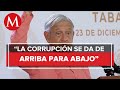 No hay corrupción en el gobierno, dice AMLO