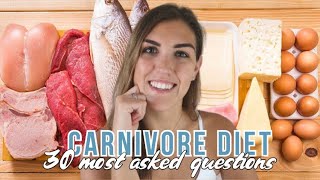 All Your Carnivore Questions ANSWERED!