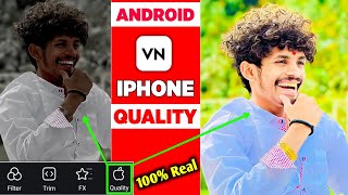 Iphone Quality Video Editing 100% Real😱🔥? Vn Filter Unsupported File Solve ! How To Add Filter In Vn