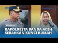 Kapolresta Serahkan Kunci Untuk Penerima Bantuan Rumah Layak Huni