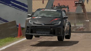 Gran Turismo 7 - Time Trial @ Barcelona Rally Cross in Yaris GR