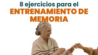 8 ejercicios para que nuestros mayores ENTRENEN LA MEMORIA 👵🏼👴🏼🧩
