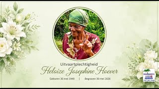 Uitvaartplechtigheid mevr Heloize Josephine Hoever