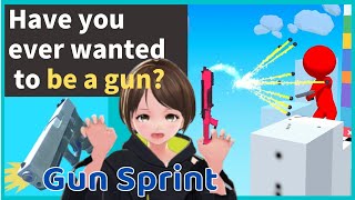 [2x speed]Free game in which you can be a gun.Stress relief by firing guns! for children [GunSprint]