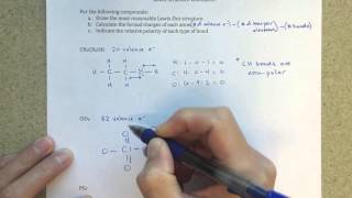 General Chemistry I Drawing Lewis Dot Structures