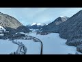 winter swiss alps 4k ultra hd • enchanting winter wonderland relaxation film with soothing music