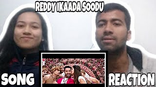 Reddy Ikkada Soodu SONG REACTION | Aravindha Sametha | Jr. NTR & Pooja Hegde