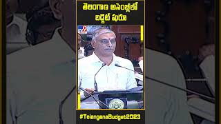 తెలంగాణ అసెంబ్లీ లో బడ్జెట్ షురూ | #TelanganaBudget2023 - TV9