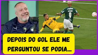 Depois do gol da final o Deyverson me perguntou se ele podia... Ele me desmontou!