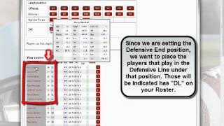 RedZoneAction.org - How to create a Depth Chart