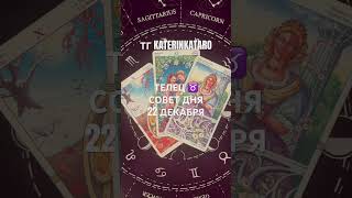 ТЕЛЕЦ ♉️ СОВЕТ ДНЯ 22 ДЕКАБРЯ#телец #гороскоп #таро #tarot #reels #100 #рек #taro #карты