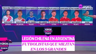 El éxito de los chilenos en el fútbol argentino - Todos Somos Técnicos